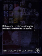 Behavioral Evidence Analysis: International Forensic Practice and Protocols
