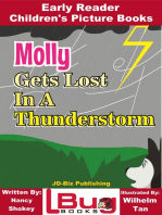 Molly Gets Lost In a Thunderstorm: Early Reader - Children's Picture Books