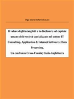 Il valore degli intangibili e la disclosure sul capitale umano delle società specializzate nel settore IT Consulting, Application & Internet Software e Data Processing. Un confronto Cross-Country Italia-Inghilterra