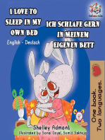 I Love to Sleep in My Own Bed Ich Schlafe Gern in Meinem Eigenen Bett: English German Bilingual Collection