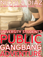 University Student’s Public Gangbang Adventure