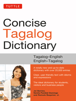 Tuttle Concise Tagalog Dictionary By Joi Barrios Maria Cora