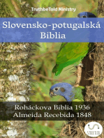 Slovensko-potugalská Biblia: Roháčkova Biblia 1936 - Almeida Recebida 1848