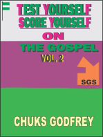 Test Yourself Score Yourself On The Gospel