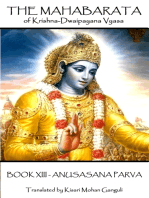 The Mahabarata of Krishna-Dwaipayana Vyasa - BOOK XIII - ANUSASANA PARVA