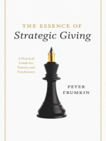 The Essence of Strategic Giving: A Practical Guide for Donors and Fundraisers