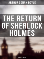 The Return of Sherlock Holmes (Complete Edition): The Empty House, The Norwood Builder, The Dancing Men, The Solitary Cyclist, The Priory School…