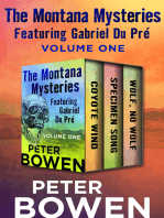 The Montana Mysteries Featuring Gabriel Du Pré Volume One