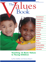 The Values Book: Teaching Sixteen Basic Values to Young Children