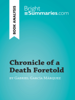 Chronicle of a Death Foretold by Gabriel García Márquez (Book Analysis): Detailed Summary, Analysis and Reading Guide