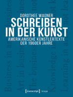 Schreiben in der Kunst: Amerikanische Künstlertexte der 1960er Jahre