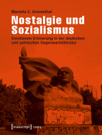 Nostalgie und Sozialismus: Emotionale Erinnerung in der deutschen und polnischen Gegenwartsliteratur