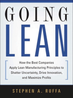 Going Lean: How the Best Companies Apply Lean Manufacturing Principles to Shatter Uncertainty, Drive Innovation, and Maximize Profits