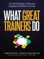 What Great Trainers Do