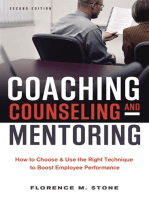 Coaching, Counseling and Mentoring