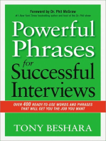 Powerful Phrases for Successful Interviews: Over 400 Ready-to-Use Words and Phrases That Will Get You the Job You Want