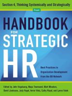 Handbook for Strategic HR - Section 4: Thinking Systematically and Strategically