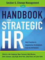 Handbook for Strategic HR - Section 6: Change Management