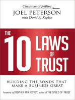 The 10 Laws of Trust: Building the Bonds That Make a Business Great