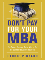 Don't Pay for Your MBA