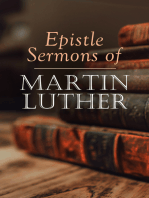 Epistle Sermons of Martin Luther: Epiphany, Easter and Pentecost Lectures & Sermons from Trinity Sunday to Advent