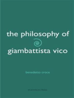 The Philosophy of Giambatistta Vico