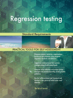 Regression testing Standard Requirements
