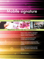 Mobile signature Standard Requirements