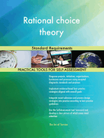 Rational choice theory Standard Requirements