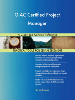 GIAC Certified Project Manager A Clear and Concise Reference