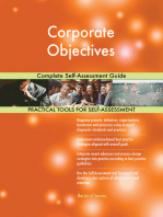 Corporate Objectives Complete Self-Assessment Guide