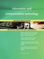 Information and communications technology Standard Requirements