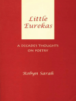 Little Eurekas: A Decade's Thoughts on Poetry