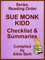 Sue Monk Kidd: Series Reading Order - with Checklist & Summaries - Complied by Albie Berk