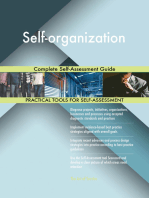 Self-organization Complete Self-Assessment Guide