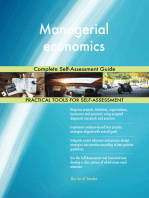 Managerial economics Complete Self-Assessment Guide
