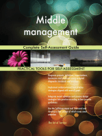 Middle management Complete Self-Assessment Guide