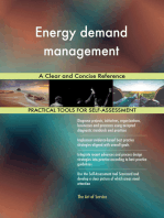 Energy demand management A Clear and Concise Reference