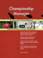 Championship Manager A Clear and Concise Reference