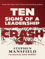 Ten Signs of a Leadership Crash
