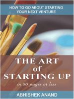 The Art of Starting Up