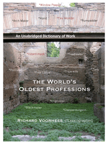 The World's Oldest Professions (A Dictionary) by Richard Voorhees ...