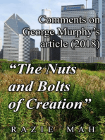 Comments on George Murphy's Article (2018) "The Nuts and Bolts of Creation"