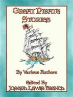GREAT PIRATE STORIES - 18 True and Fictional Pirate Adventures