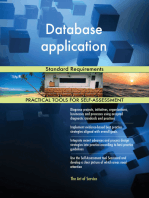 Database application Standard Requirements