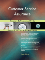 Customer Service Assurance Complete Self-Assessment Guide