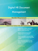 Digital HR Document Management Standard Requirements