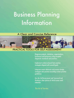 Business Planning Information A Clear and Concise Reference