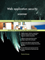 Web application security scanner Standard Requirements