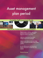 Asset management plan period Complete Self-Assessment Guide